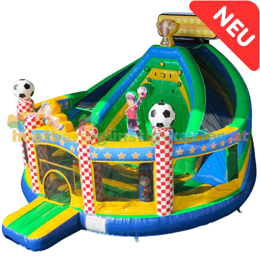 Hüpfburg Multiplay Fußballstadion