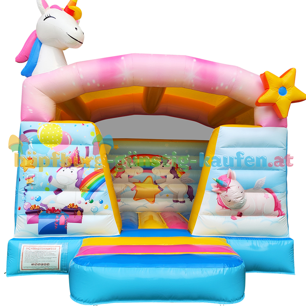 Hüpfburg Einhorn Mini