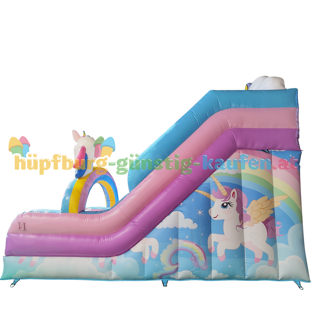 Hüpfburg Rutsche Einhorntraum – Bild 7