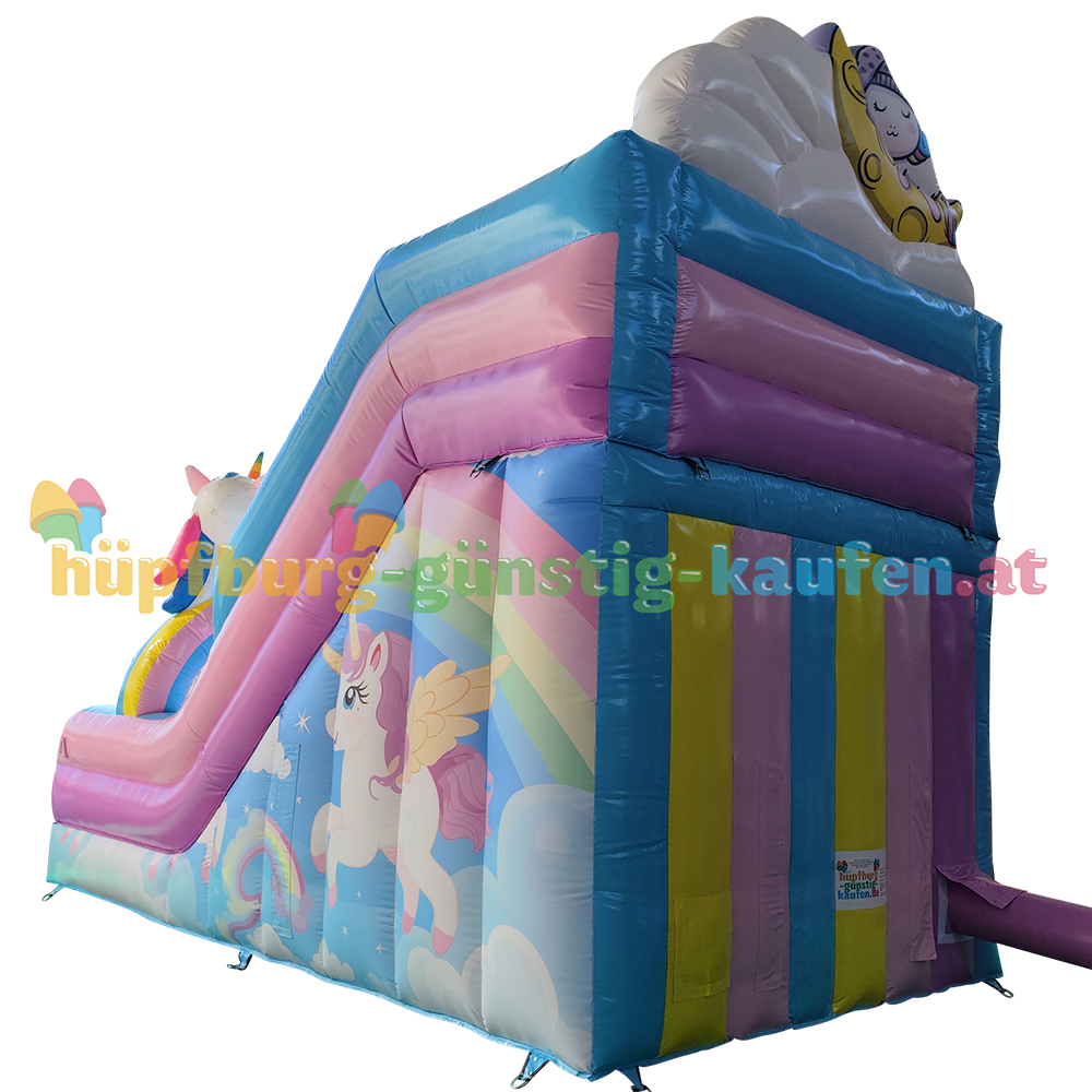 Hüpfburg Rutsche Einhorntraum – Bild 8