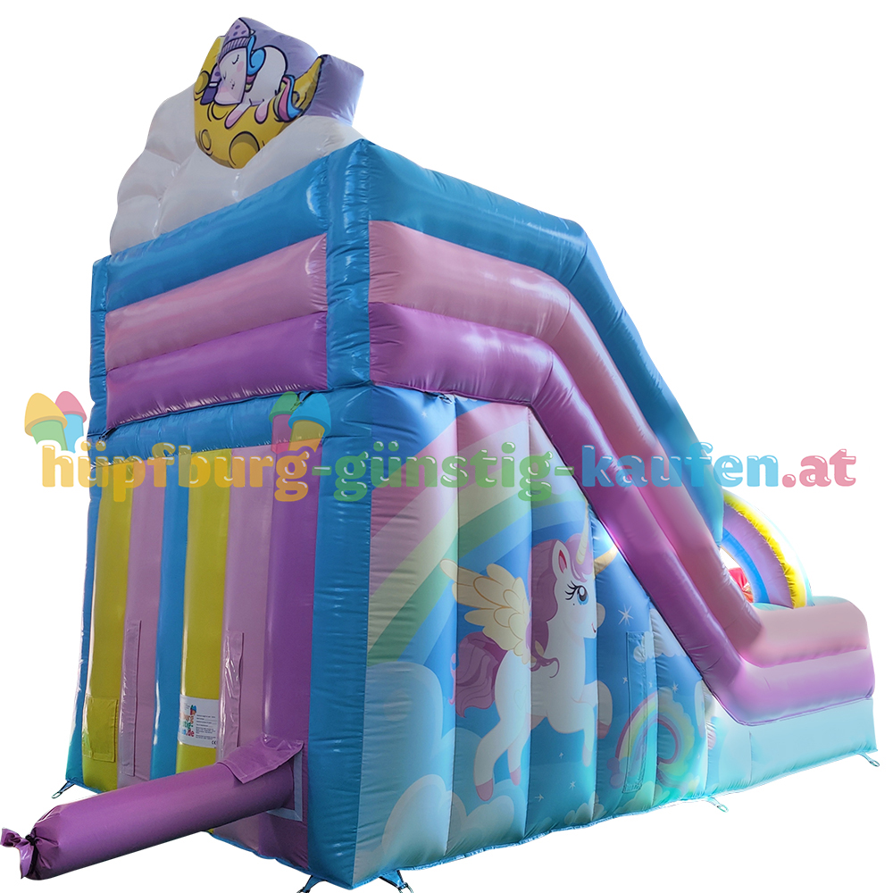 Hüpfburg Rutsche Einhorntraum – Bild 10